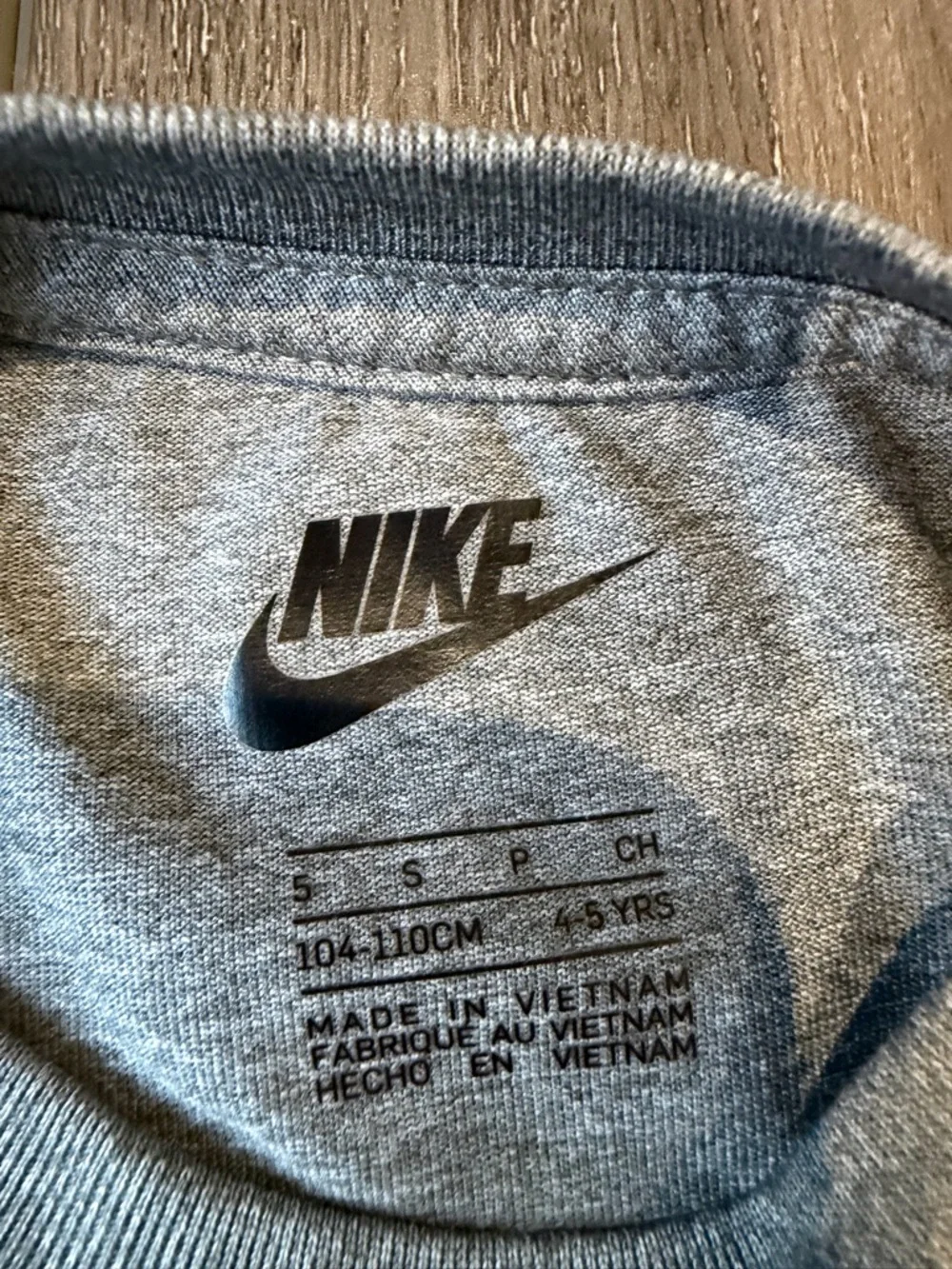 Nike Grey Tee with Black Logo and Black Shorts (5) - Picture 8 of 8